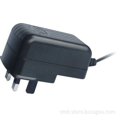 18W Switching Power Adapter with Australian AC Plug, 50 to 150mV Maximum Ripple and Noise Output